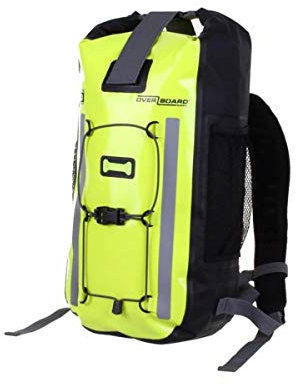 Overboard OB1157HVY Wasserdichter Rucksack Pro-vis 20 Liter Gelb, 42 x 36 x 5 cm