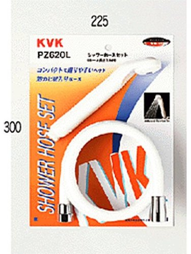 KVK shower set white 1.6m ST head PZ620L (japan import)