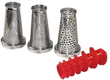 Sauce Master 4-Piece Vegetable And Fruit Strainer - Roma Manual Tomato Strainer by Weston