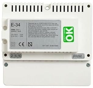 Tegui Placas Y Equipos Portero 090634 - Alimentador E-34 (Audio)