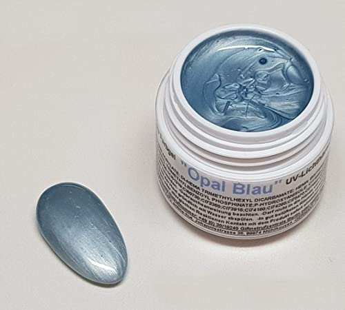 5ml UV Exclusiv Farbgel Metallic Opal-Blau