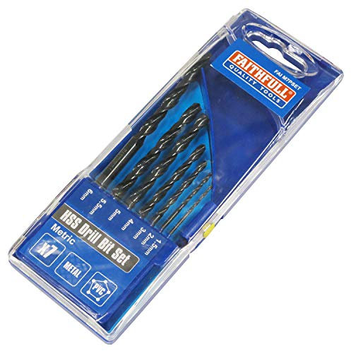 Faithfull - 7 Stück HSS-Bohrer-Set 1,5-6,0 mm - FAIM7PSET