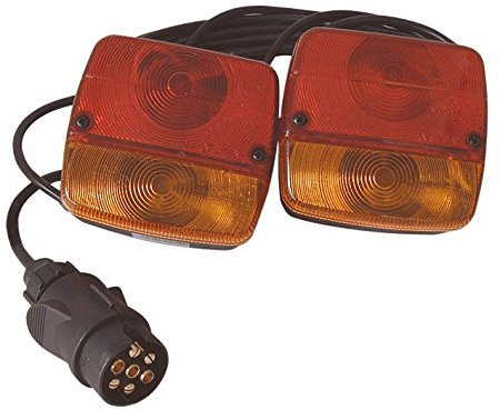 Berger + Schröter 20152 Anhängerbeleuchtung 3 Kammern