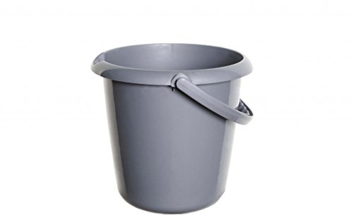 Whitefurze 5l Bucket Cream 25cm x 22cm x 25cm