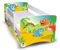 Best For Kids Kinderbett 80x160 mit Rausfallschutz + Schublade 44 Designs (Dinosaurier)