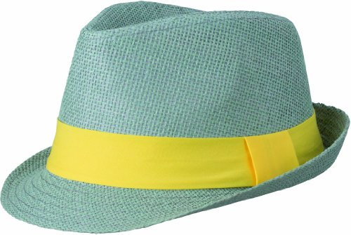 Myrtle Beach Hut Street Style, Light-Grey/Yellow, S/M, MB6564 lgye