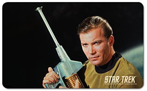 LOGOSHIRT - Star Trek Frühstücksbrettchen - Captain Kirk - farbig - Lizenziertes Originaldesign
