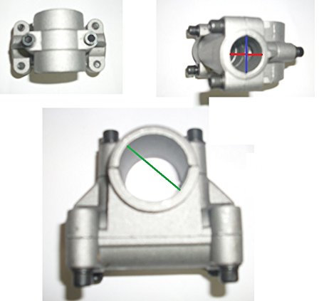 verschieden Griffhalter für Motorsense
