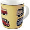 BRISA VW Collection - Volkswagen Taza grande de cerámica para cafété o cappuccino T1 Camper Bus (Camper Parade/Bunt)