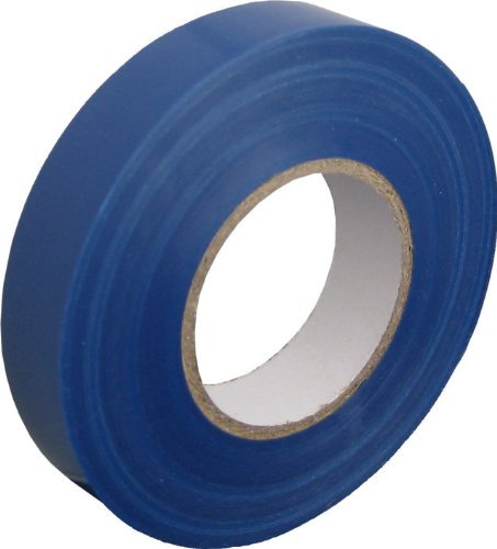 Electraline 62314 Elektrikerband Klebeband Isolierband 19 mm x 25 Mt Blau