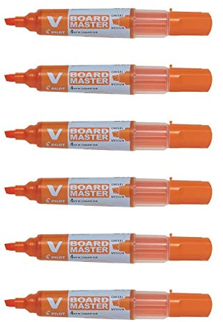 Pilot Refill V Board Master Begreen Edged Paste (Pack of 6Medium Orangeaa