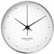 Georg Jensen Wanduhr HK Edelstahl-Weiß (30cm)