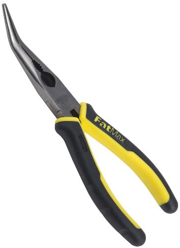 Stanley 89-872 7-3/4-Inch Bent Long Nose Plier with Cutter