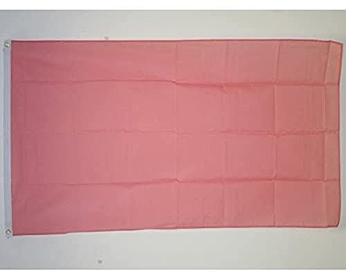 AZ FLAG - Drapeau Unicolore Rose - 150x90 cm - Drapeau De Couleur Rose 100% Polyester Avec Oeillets Métalliques Intégrés - Pavillon 110 g