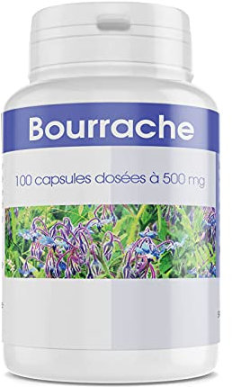 HUILE BOURRACHE 100 capsules dosées à 500 mg