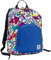 ZAINO INVICTA - OLLIE PACK - Roots Bianco Blue - tasca porta pc padded - scuola e tempo libero americano 25 LT