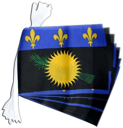 Digni Guirlande drapeau France Guadeloupe - 5,9 m