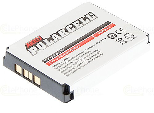cellePhone PolarCell Batteria Li-Polymer Compatibile con Nokia 3310 3330 5510 5510i (sostituita BLC-2 / BLC-3 / BMC-3)