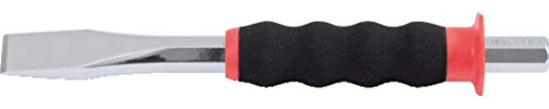 KS Tools 156.0241 Flachmeißel mit Handschutzgriff, 8-kant, 20mm