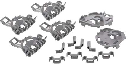 Bosch Lavastoviglie Plastica Cuscinetto Cesto Ganci Kit
