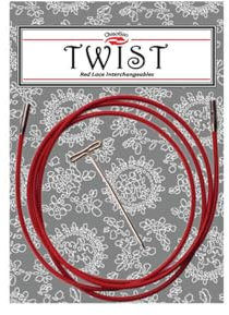 ChiaoGoo Twist RED Cable 125cm Small - 1pc