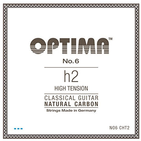Cuerdas para guitarra clásica n.º 6 Special Silver H/ B2 Carbon High NO6.CHT2