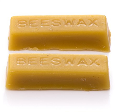 LiveMoor Dry/Wet suit Zip Lubrication and Seal - 2 x Beeswax Block - Naturally Fragrant