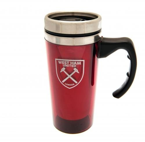 West Ham United F.C. Aluminium Travel Mug Official Merchandise