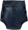 LATE X Windelslip Schwarz M - Latex Windelslip Unisex - Taillenhoch - Wellig Prägte Ränder - Einfarbig - Einweg - Medium - 1 Stück