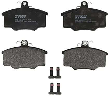 TRW GDB628 Bremsbelagsatz, Scheibenbremse | Kompatibel mit: AUDI 100 C2 Avant, 100 C2 Stufenheck, 80 B2 Stufenheck, 80 B3 Stufenheck, COUPE B2