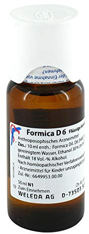 FORMICA D 6 Dilution 50 ml