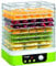 CONCEPT électroménager SO1060 Déshydrateur IN TIME, avec minuteur et écran digital, 9 plateaux, thermostat variable 35-70°C, vert