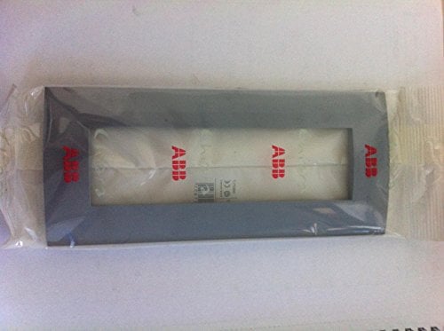 Placca a 7 posti Marca ABB serie Chiara Colore Pietra
