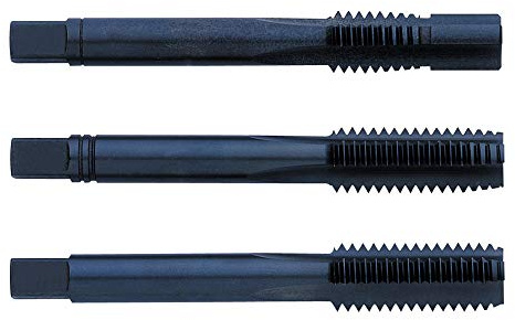 EXACT Handgewindebohrer Satz, M12,0, HSS, Vaporisiert, DIN352