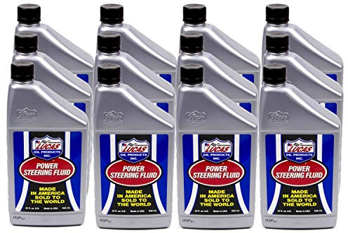 Lucas Oil 10824-12 Power Steering Fluid, 1 Quart, (Case of 12)