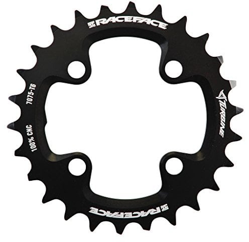 Race Face Turbine Chainring 64 BCD 11 Speed Negro 28T 2017 Plato