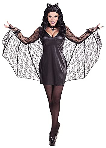 Widmann Batwoman Women's Costume Superhero Film Fancy Dress (L)