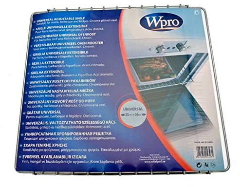 Indesit – Rejilla para horno extensible para horno Indesit