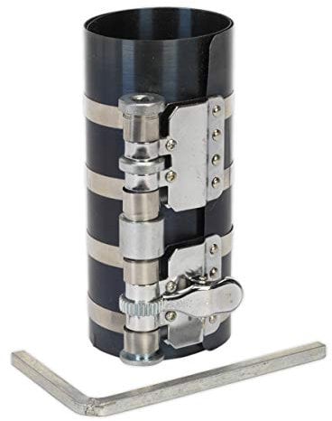 Sealey Vs158 Piston Ring Compressor 150Mm