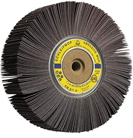 Klingspor 10006 Ruedas Abrasivas de Láminas, SM 611 H, 165 mm x 25 mm x 13 mm, 120 Grano