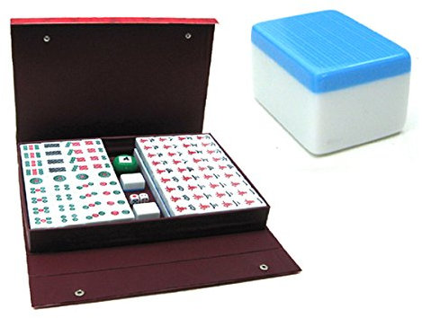 Yudu XXL Mah-Jongg Mahjongg Mahjong 5 KG (blau)