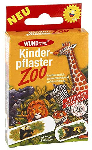 KINDERPFLASTER Zoo 2 Größen 10 St