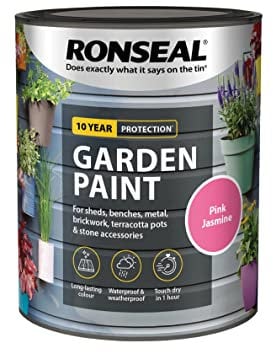 Ronseal RSLGPPJ750 GPPJ750 Gartenfarbe, Rosa Jasmin, 750 ml, 750 ml