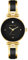 Anne Klein Women's Genuine Diamond Dial Bangle Watch Black/Gold
