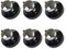 First4Spares Deluxe Replacement Control Knobs for Belling Gas Cooker Ovens, Pack of 6
