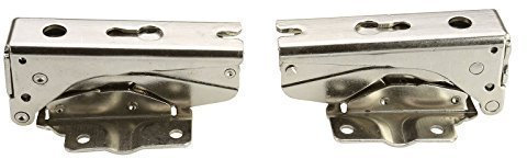 First4Spares Universal Door Hinges for Integrated Fridge Freezers (Complete Pair)