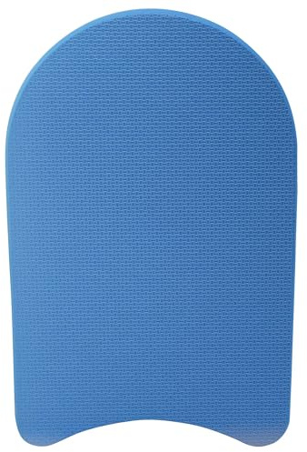 Kemp USA Heavy Duty Small Swim Kickboard Royal Blue EVA Foam Adult Training Pool Exercise Board Swimming Lessons Water Aerobics Swim Workout Equipment
