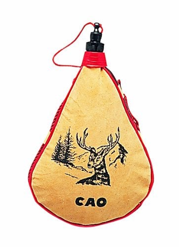 C.A.O. - - Set Couvert Randonnee en INOX/Poignée en Aluminium - Couleur Noir - Longueur 21 cm (Ouvert) 15 cm (fermé) 6 cm (Lame)