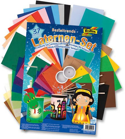 Laternen-Bastel-Set, 37teilig