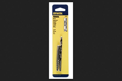 Irwin Hanson 53704 1/4 Spiral Screw Extractor & Drill Bit Set